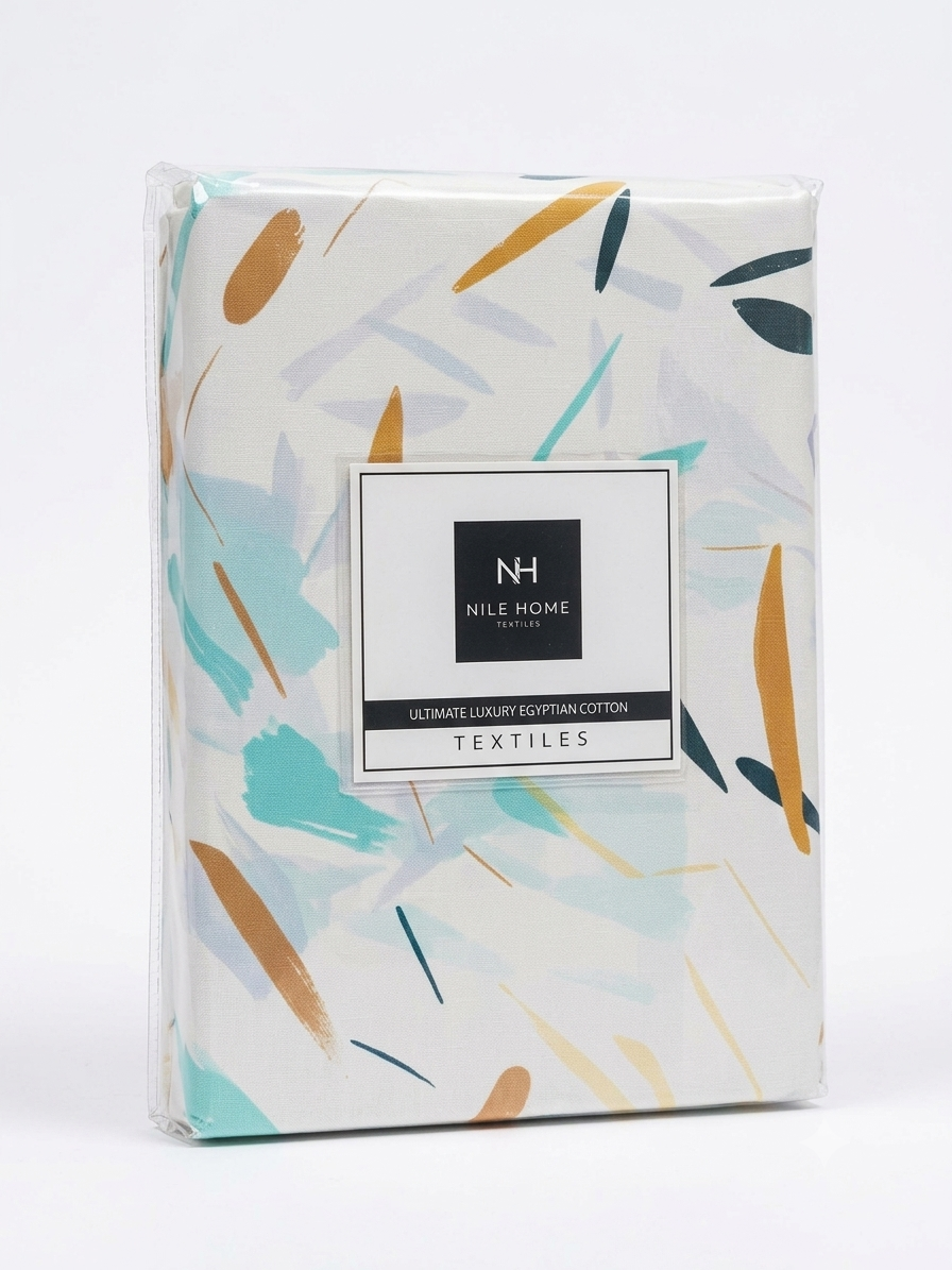 Abstract Print Fitted Sheet