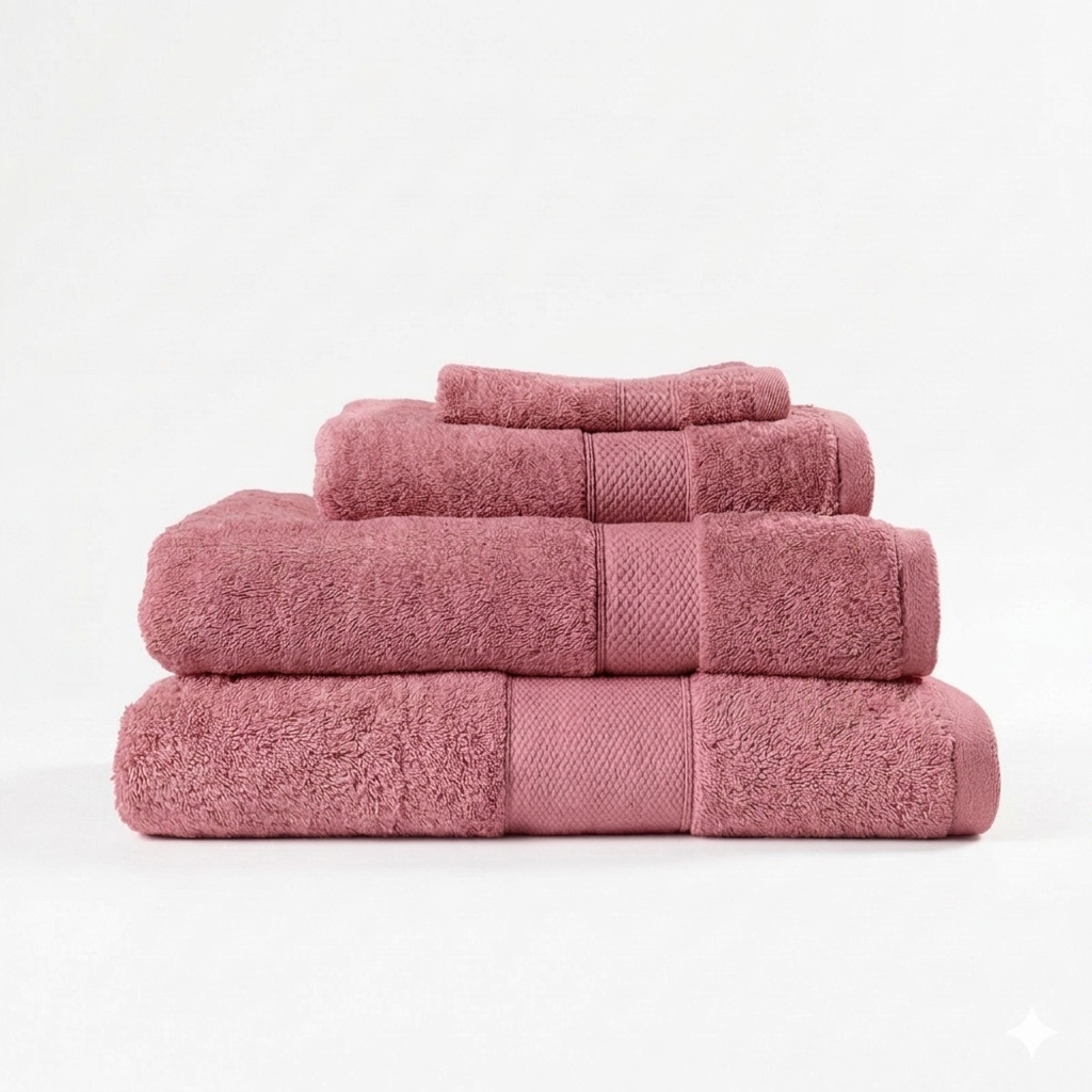 Cashmere Pink Plain Towel
