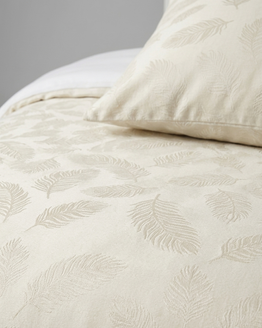 Petals Jacquard Duvet Cover