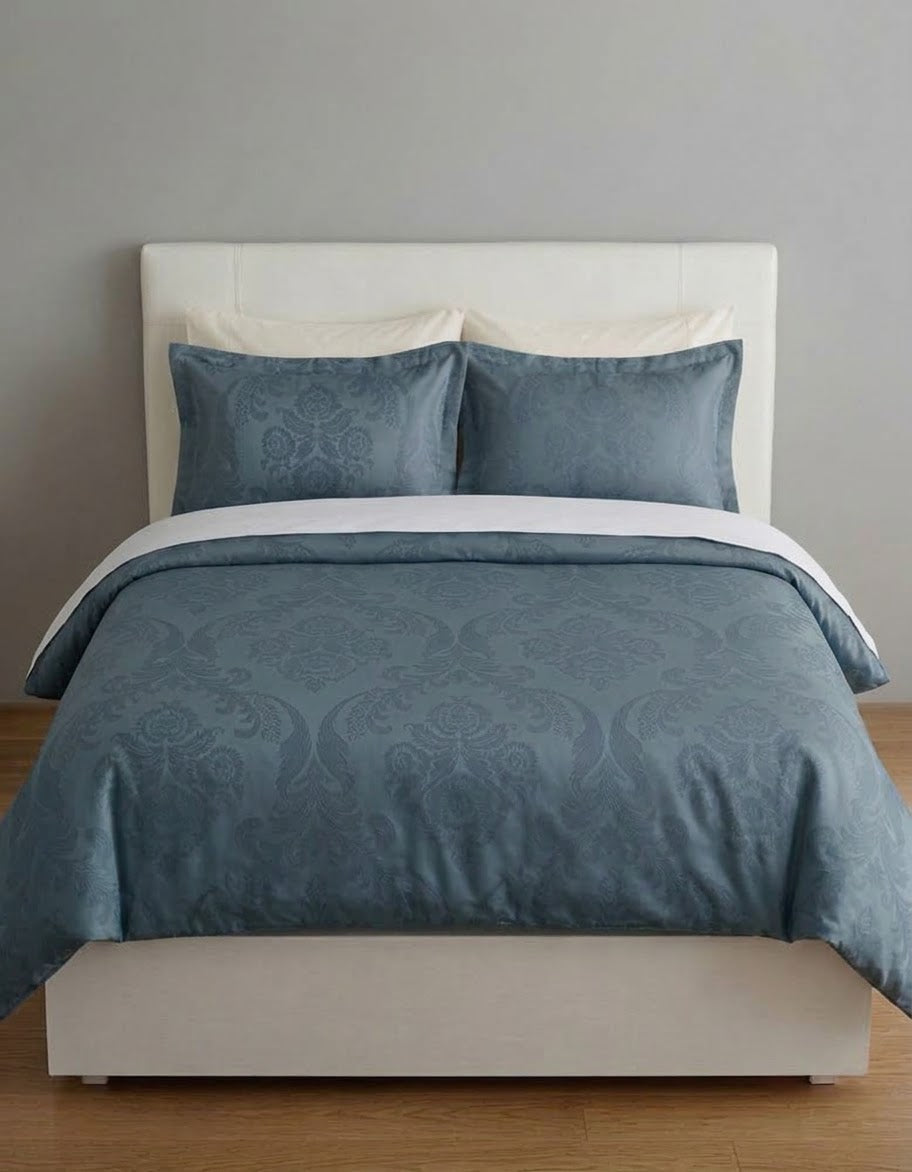 Damask Jacquard Duvet Cover