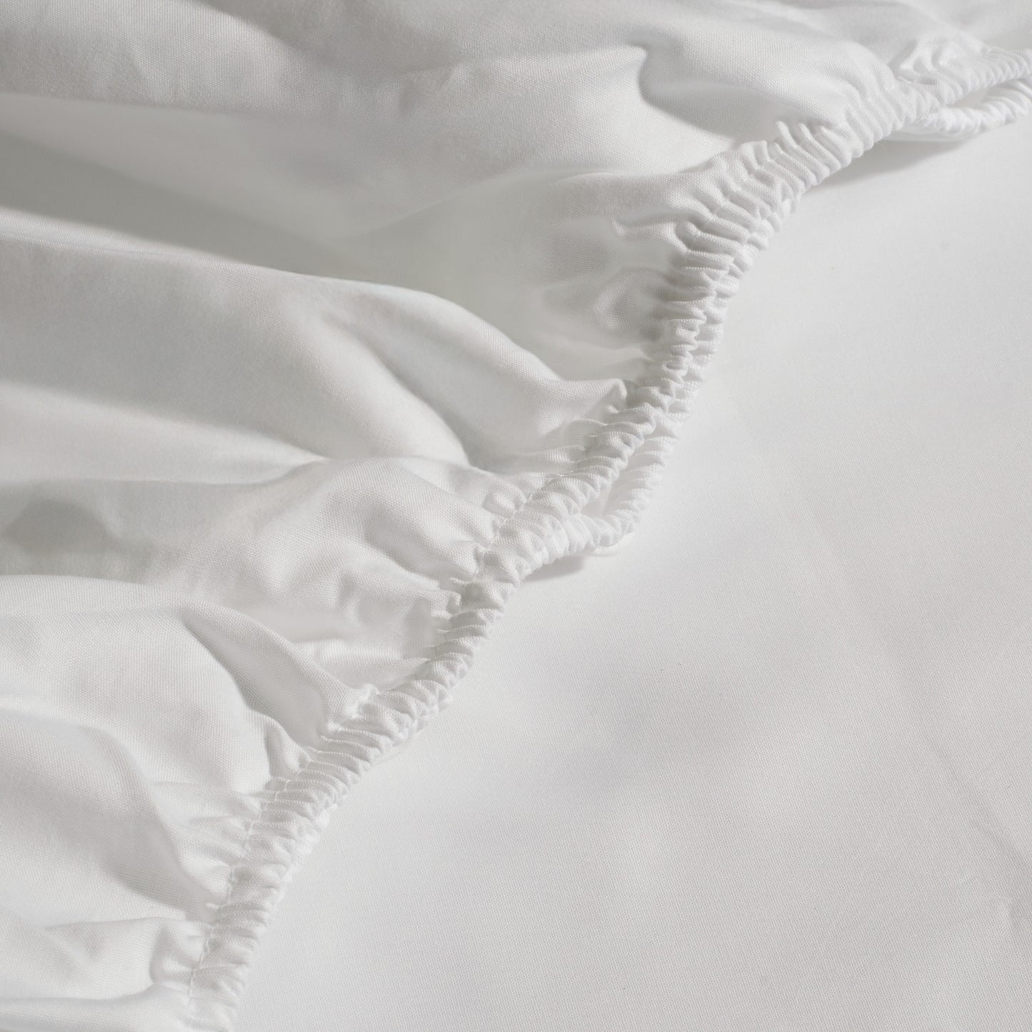 White Plain Fitted Sheet 600 TC