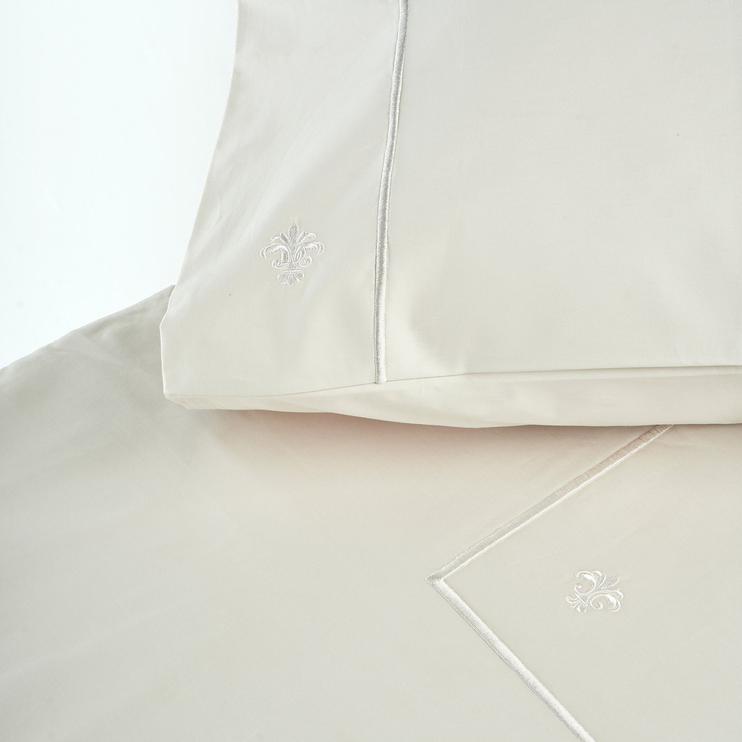 1000 TC Sand Duvet Cover