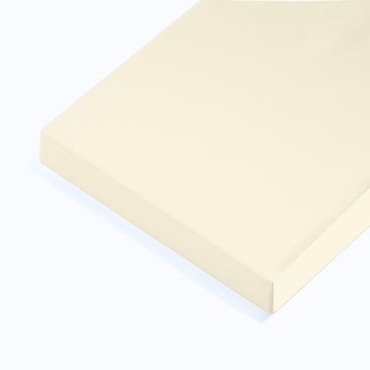Off White Plain Flat Sheet 600 TC
