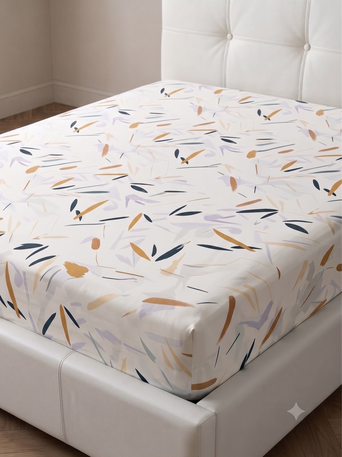 Abstract Print Fitted Sheet
