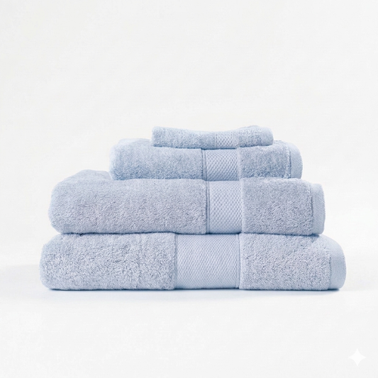 Baby Blue Plain Towel