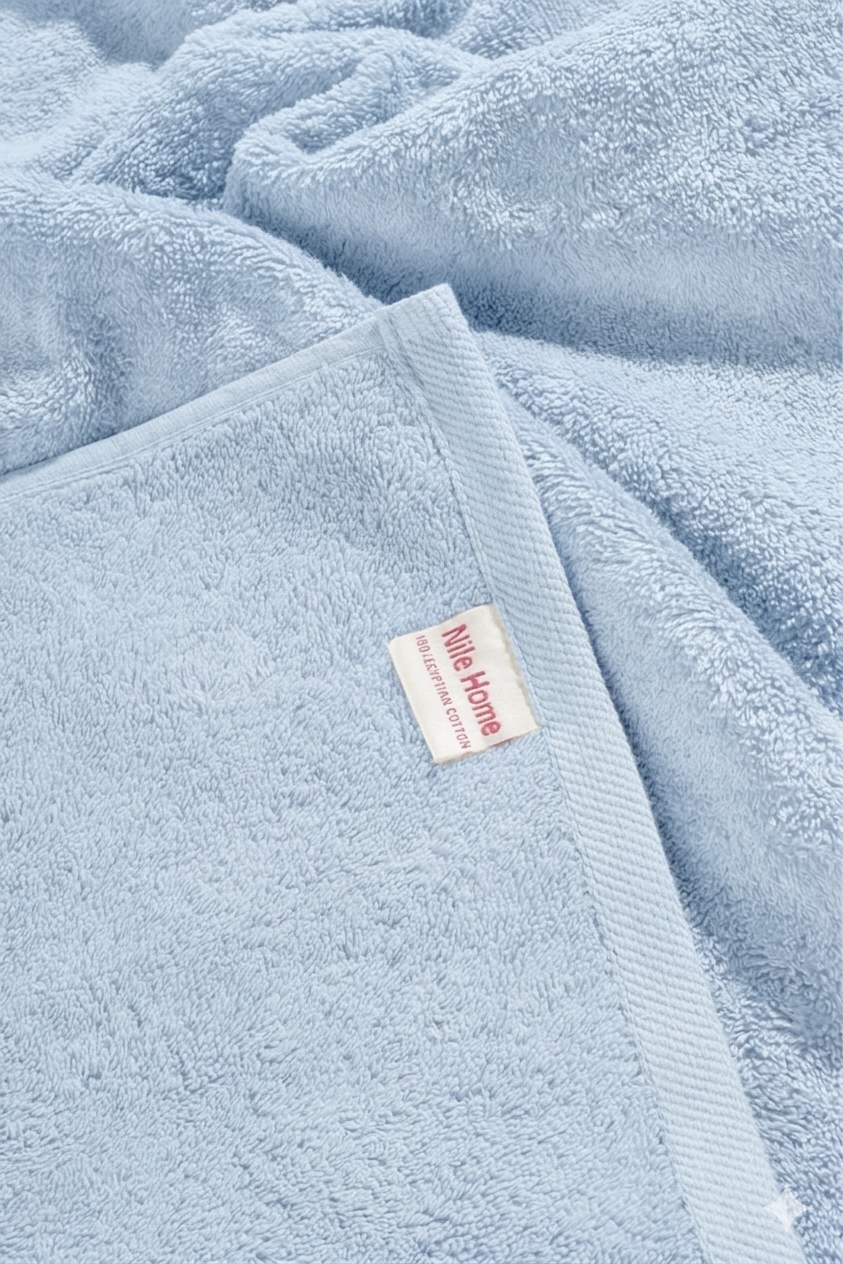 Baby Blue Plain Towel