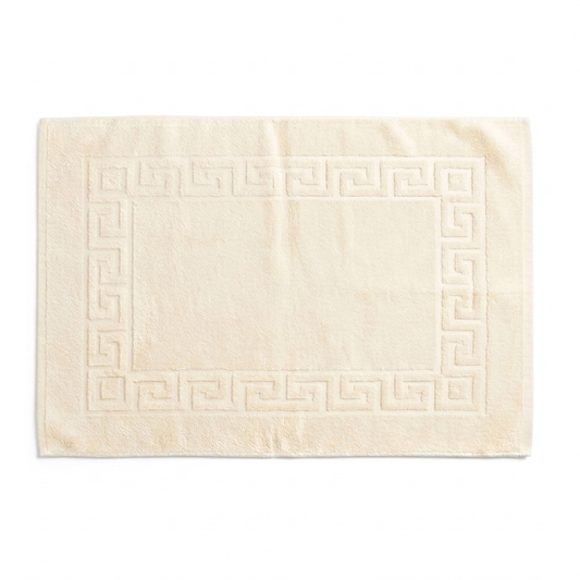 Off White Bath Mat