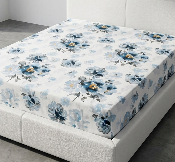 Botanical Floral Fitted Sheet