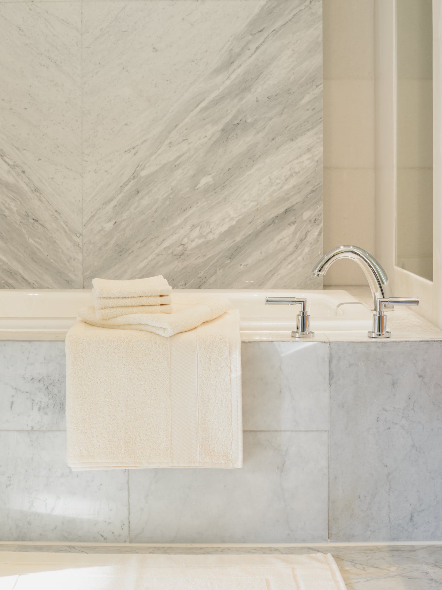 Off White Plain Towel